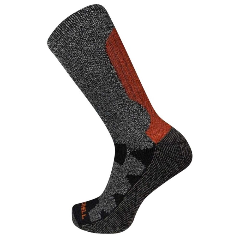 Merrell Unisex Adult Moab Thermal Crew Socks / Black